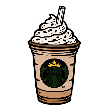 starbucks, frappuccino