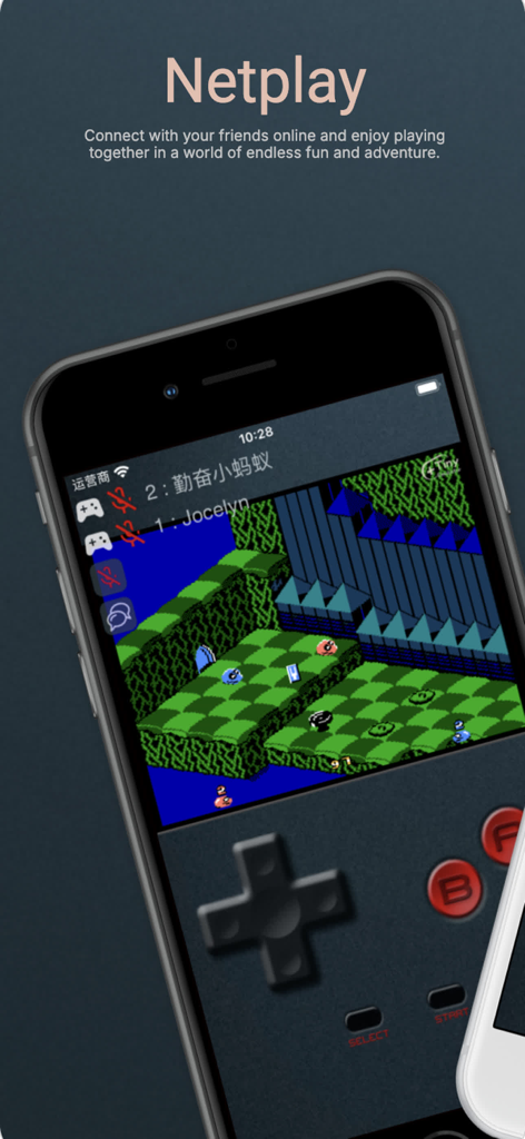 TinyEmulator - TinyEmulator netplay feature for playing retro games with friends on iPhone