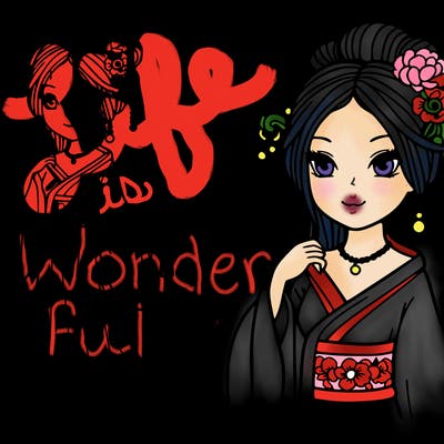 elegant chinese girl