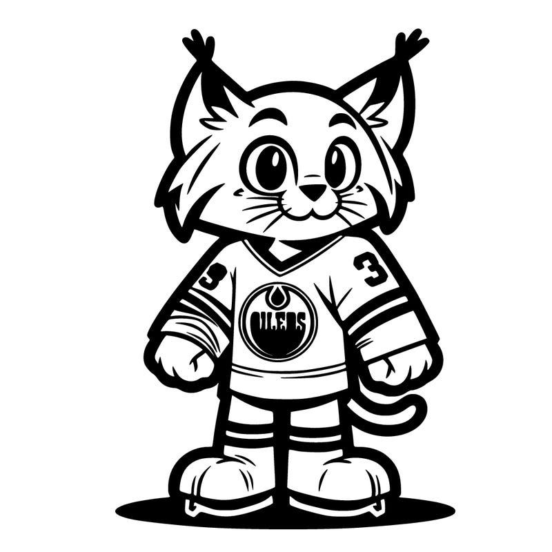 hunter the oilers mascot