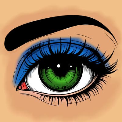 realistic eye