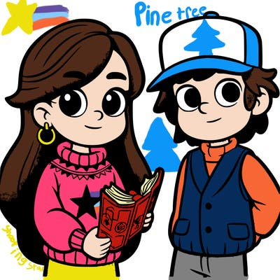 gravity falls mabel and dipper