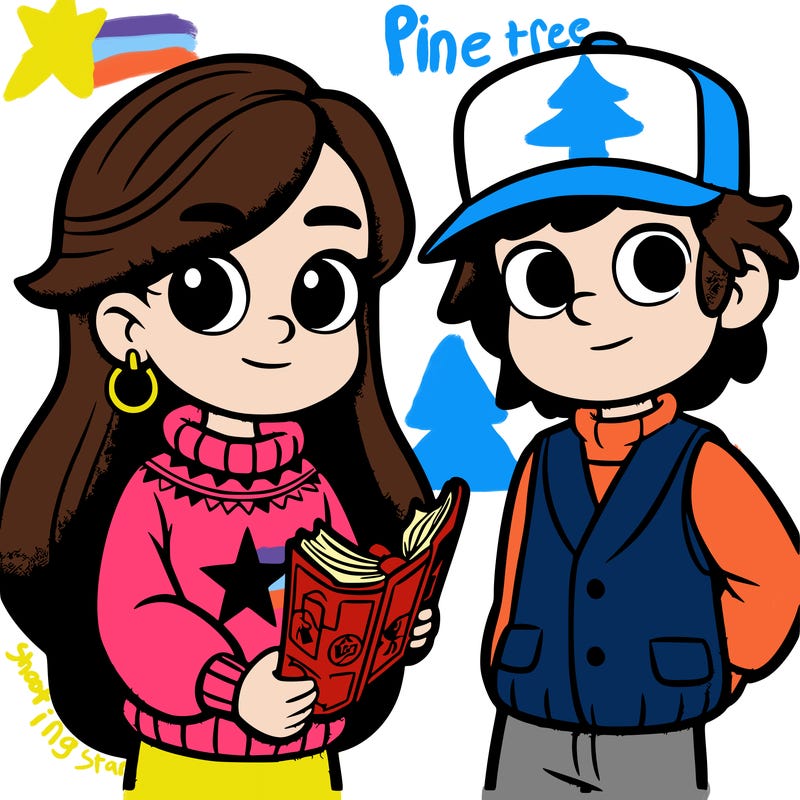 gravity falls mabel and dipper