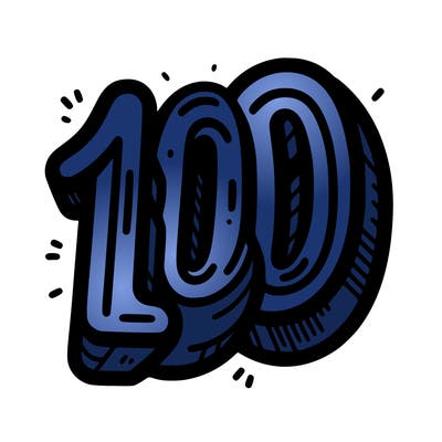 100