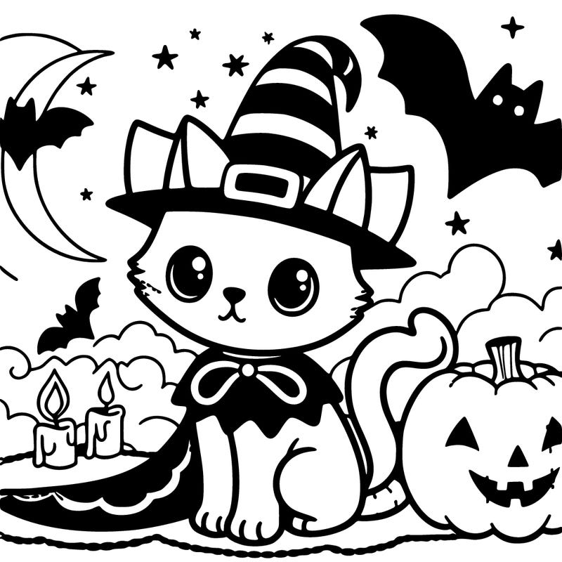 halloween cat