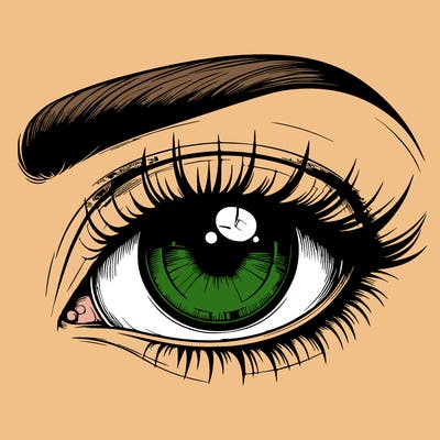 realistic eye