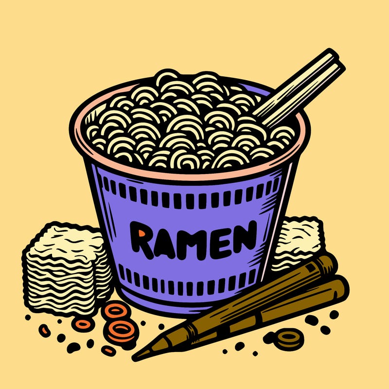 ramen noodles