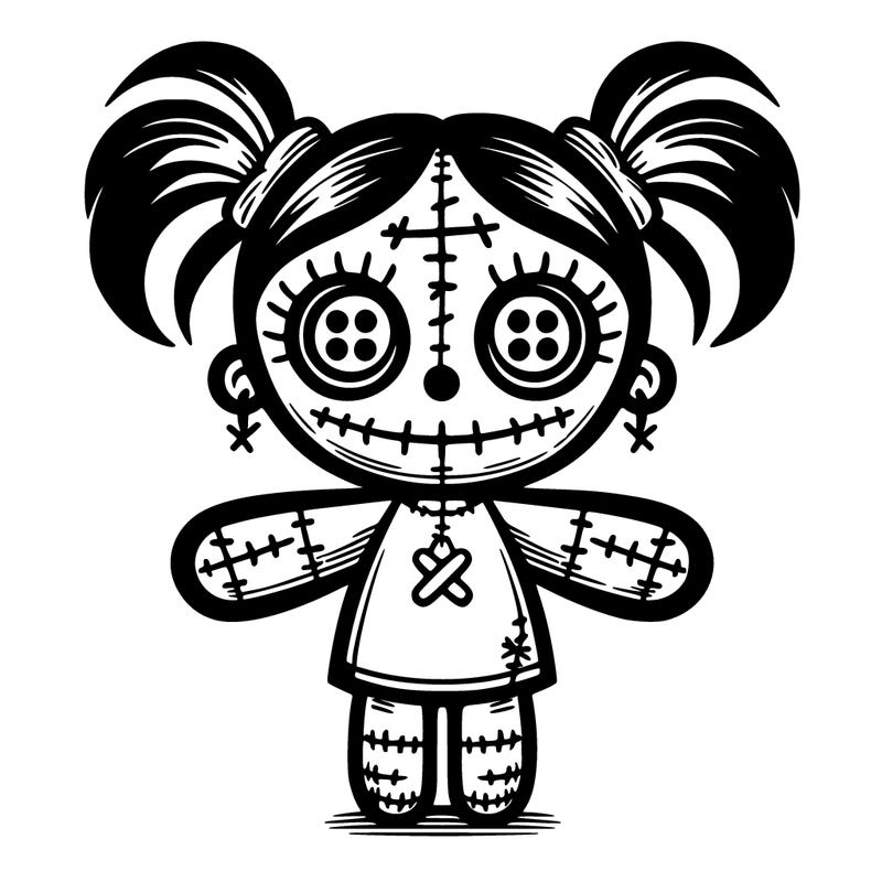 voodoo girl doll