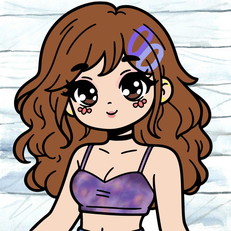 girl in a cute crop top