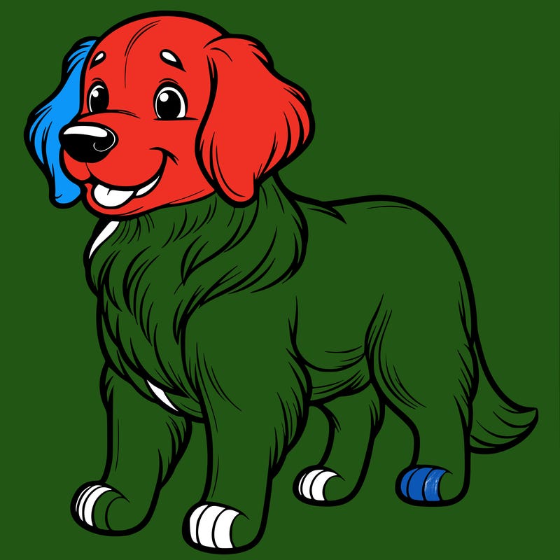 a golden retriever dog