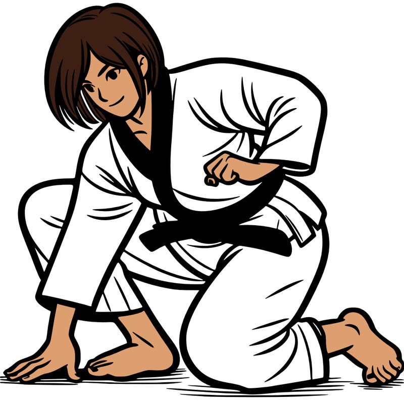 judo woman