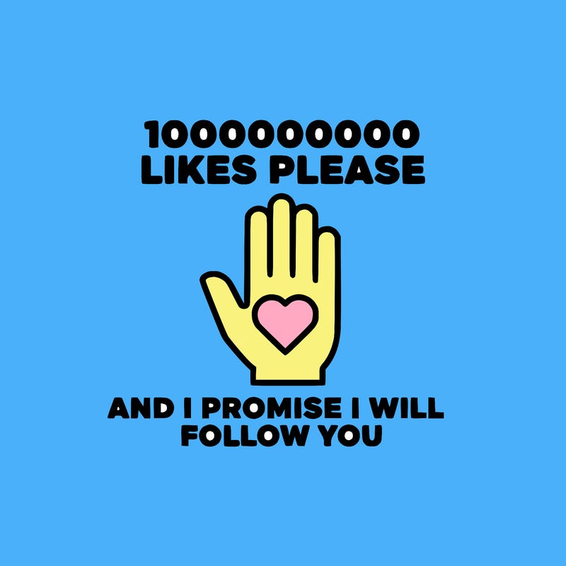 100000000000 likes please and i promise i will follow you