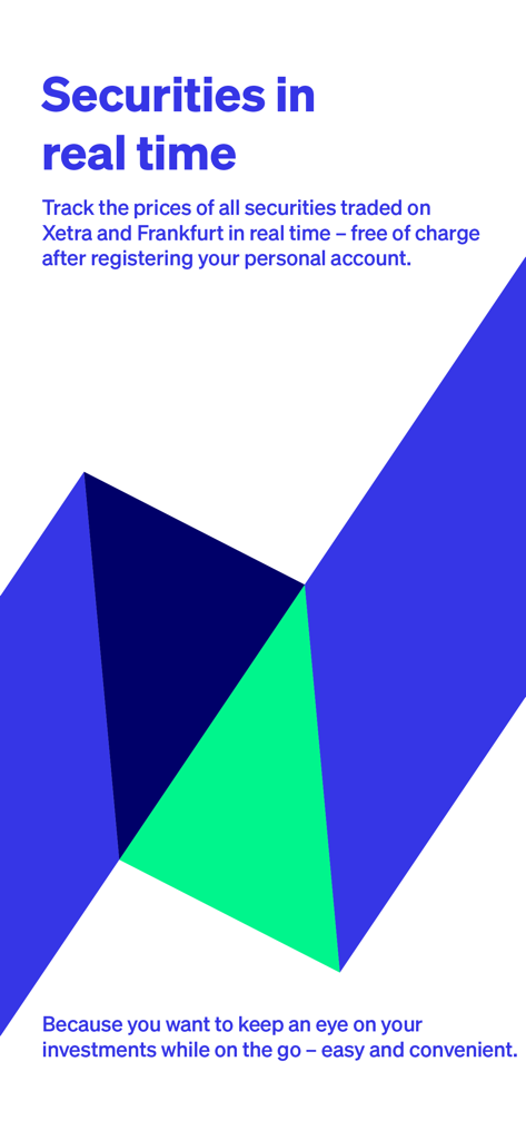 Deutsche Börse - Deutsche Borse app offering real time price tracking for Xetra and Frankfurt securities