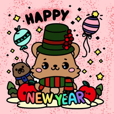 message : happy new year