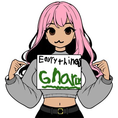 girl holding a blank sign in a long sleeve crop top