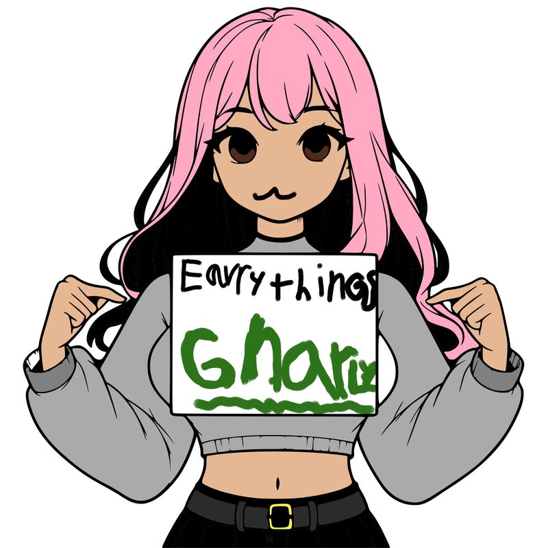 girl holding a blank sign in a long sleeve crop top