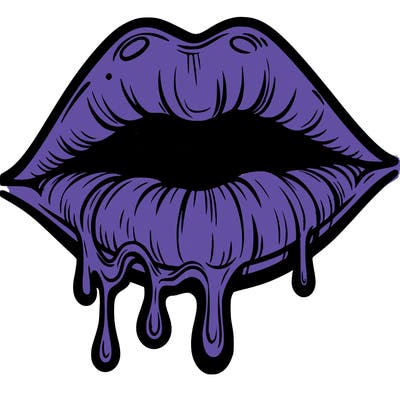 lips that look realistic and drip