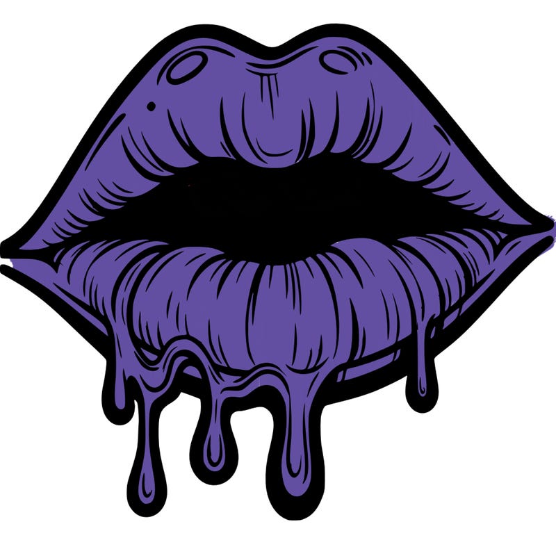 lips that look realistic and drip