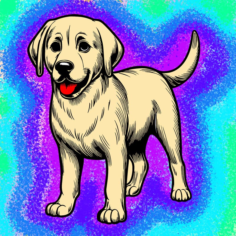 realistic dog