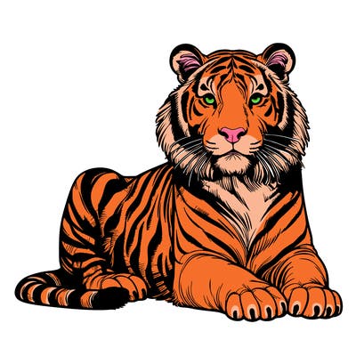 realistic tiger