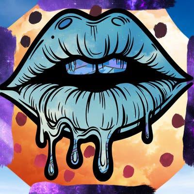 lips that look realistic and drip