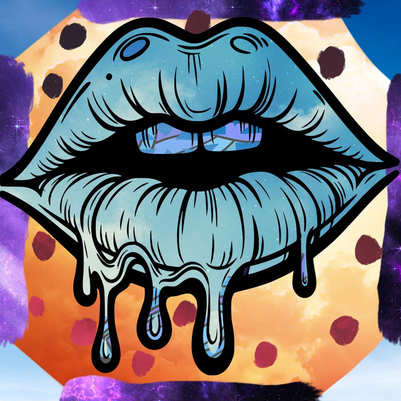 lips that look realistic and drip