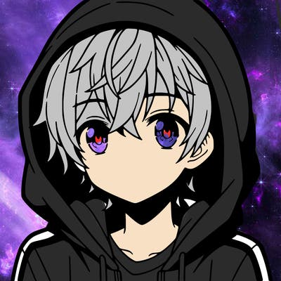 anime boy in a hoodie