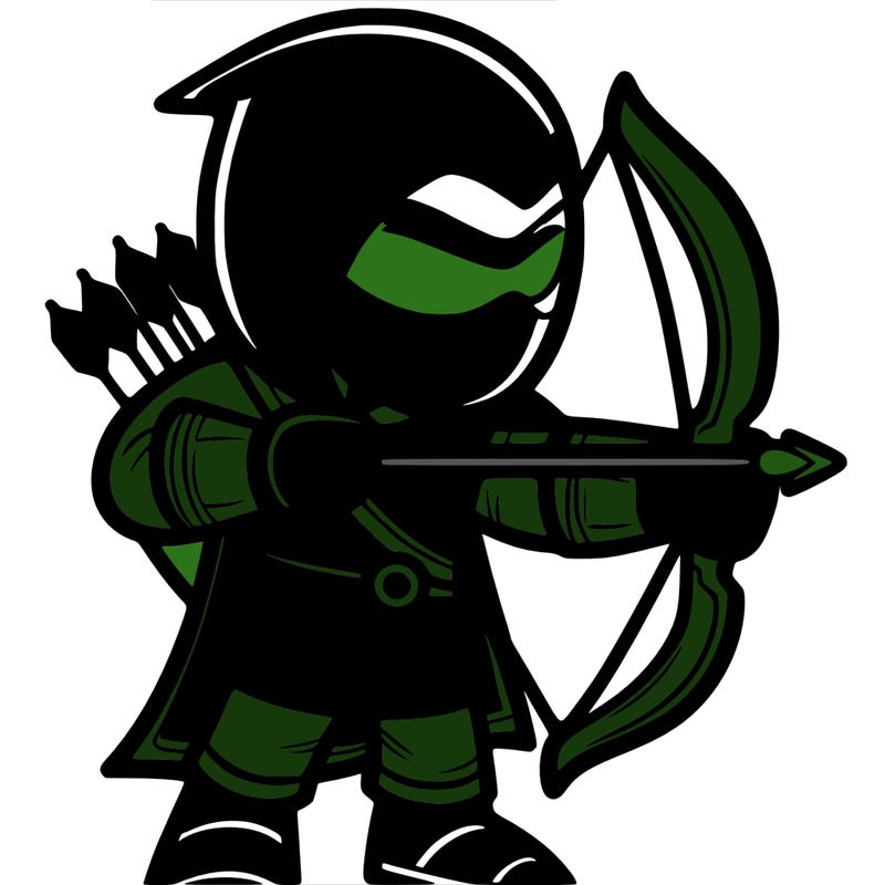 the green arrow