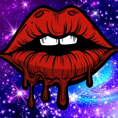 lips that look realistic and drip