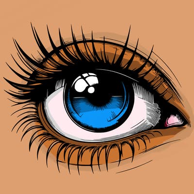 realistic eye