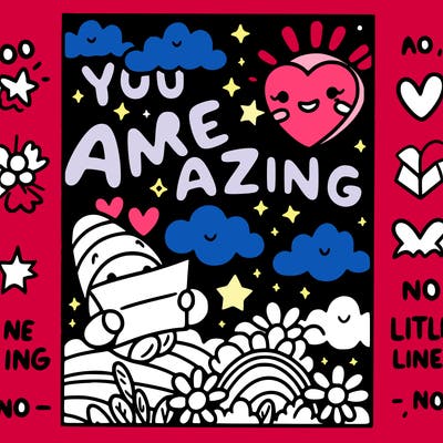 message: you are amazing