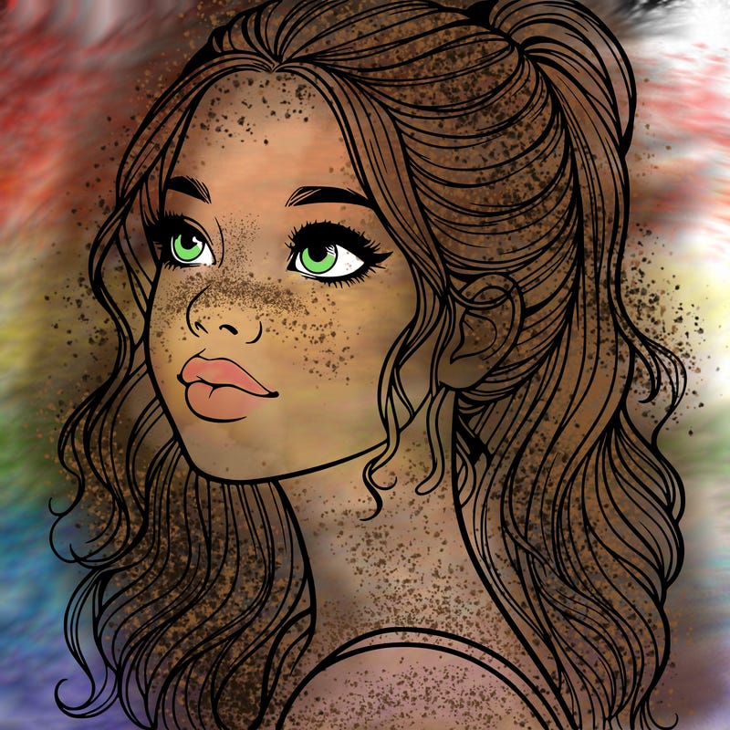 beautiful realistic girl