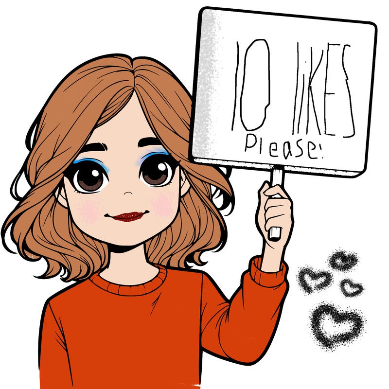 realistic girl holding up a sign