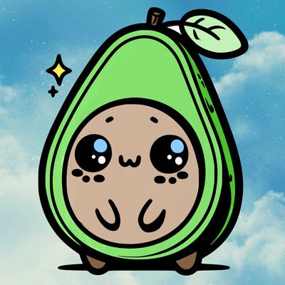 cute avocado