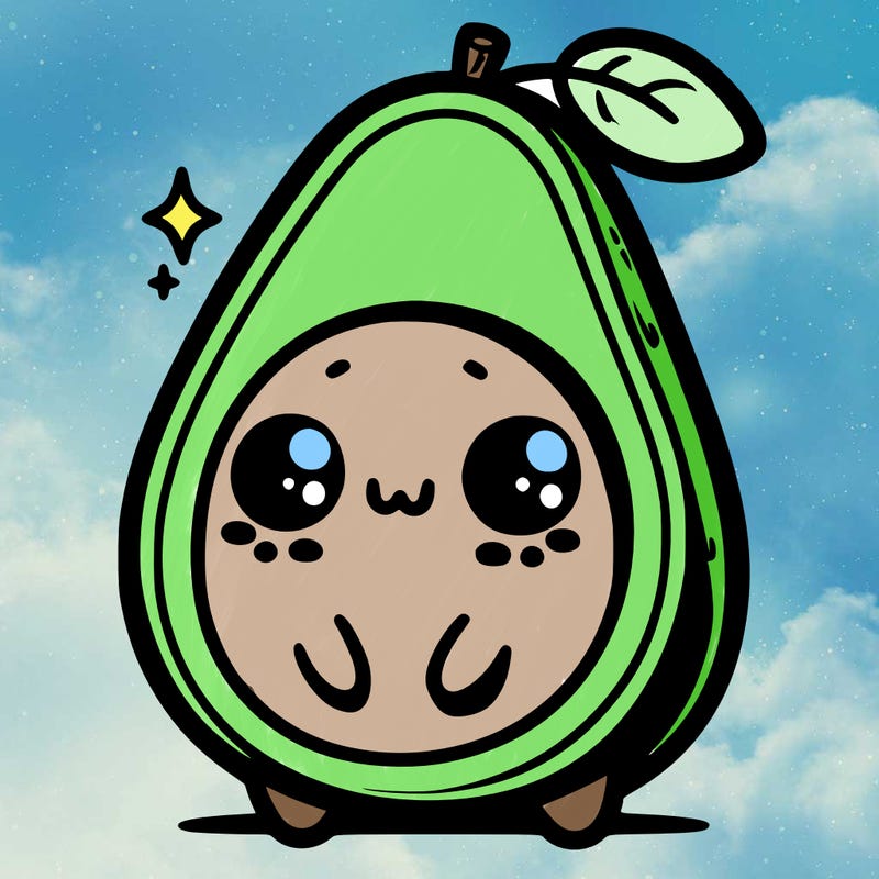 cute avocado