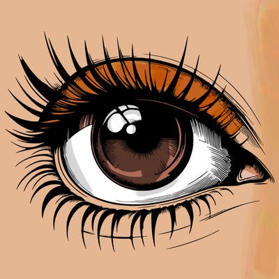 realistic eye