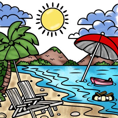 beach