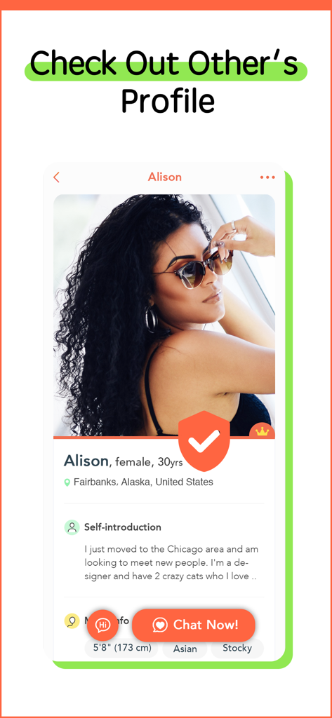 Latiner: Latino, Latina Dating - Una captura de pantalla de un perfil de usuario en la aplicación de citas Latiner que muestra la foto y la biografía de una mujer.