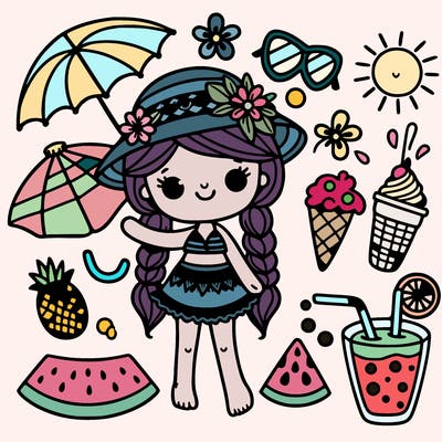 cute summer
