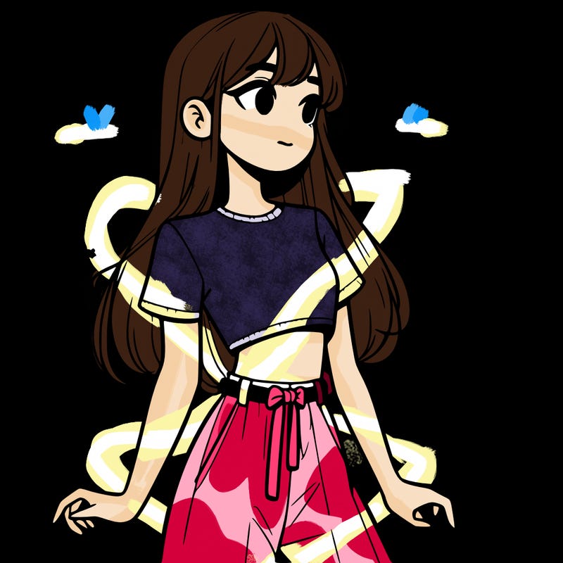 girl in a cute crop top