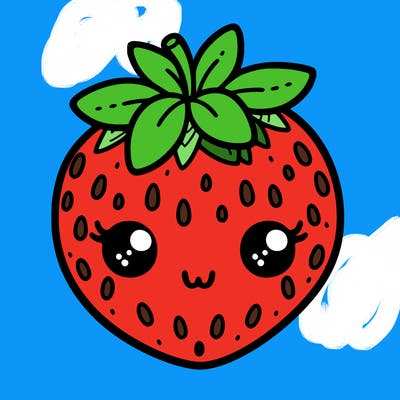 cute strawberry