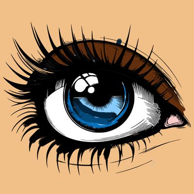 realistic eye