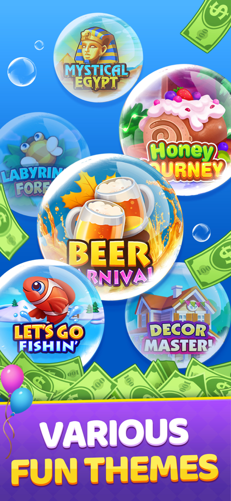 Bingo 2026 Clash - A variety of colorful game themes available in Bingo 2026 Clash