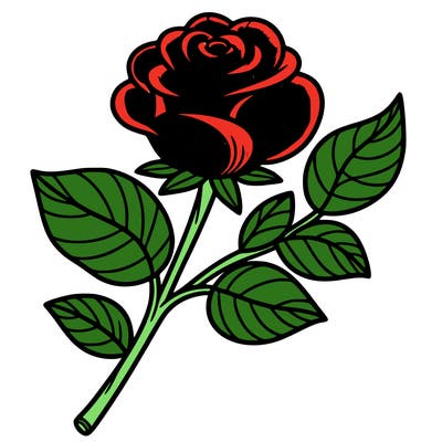 a rose