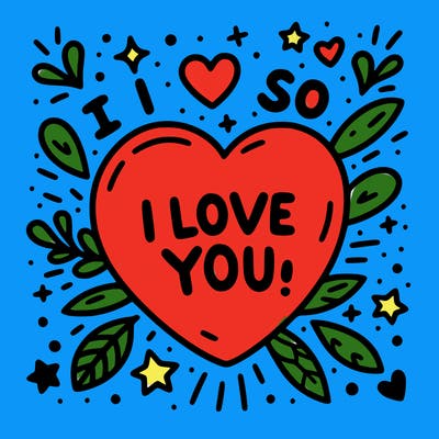 i love you so much in heart