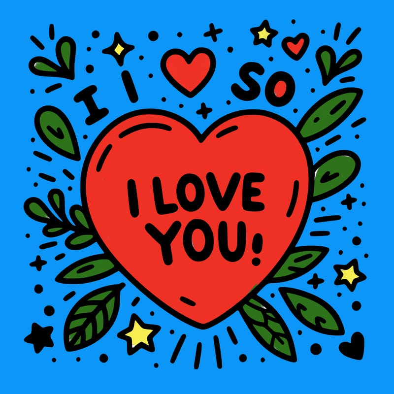 i love you so much in heart