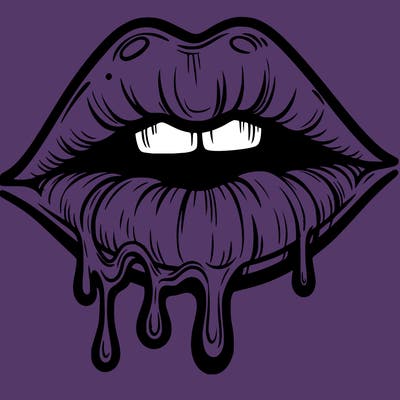 lips that look realistic and drip