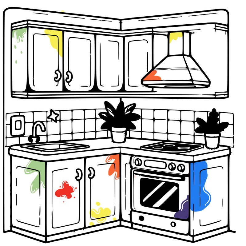 corner of a kitchen