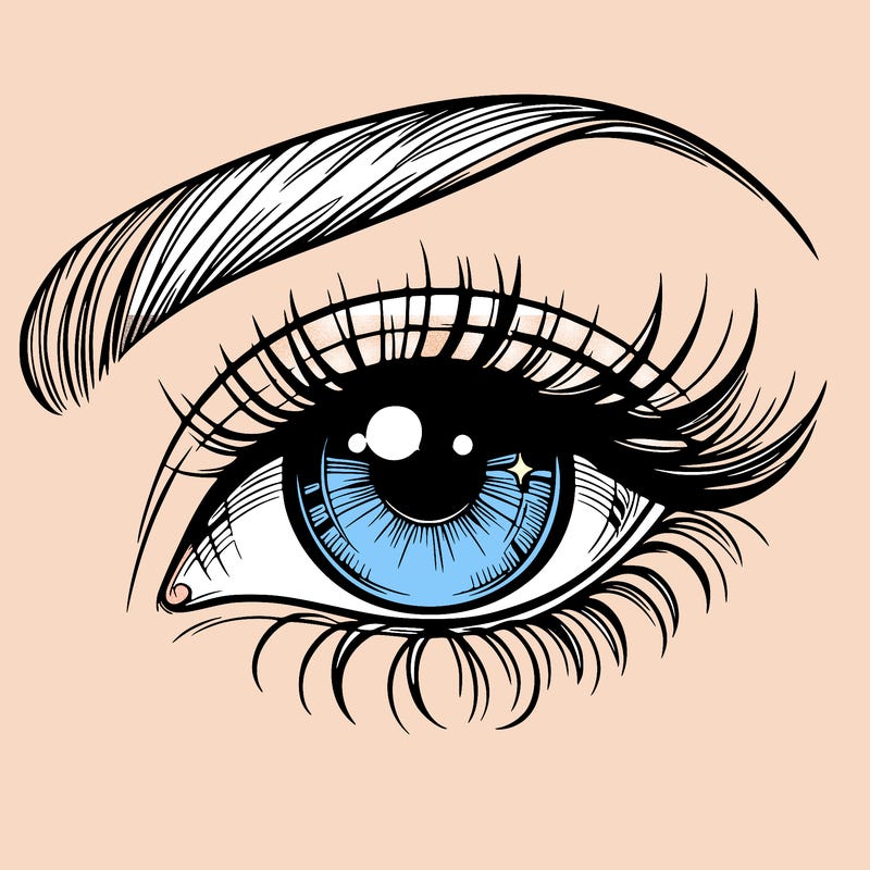 a beautiful eye