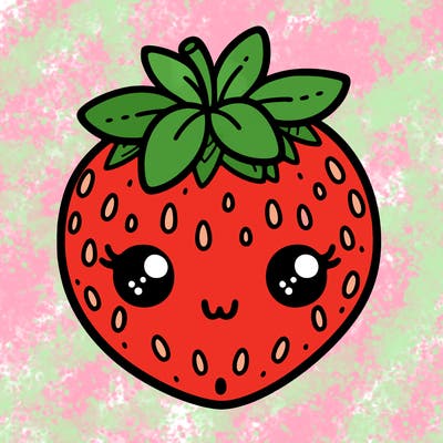 cute strawberry